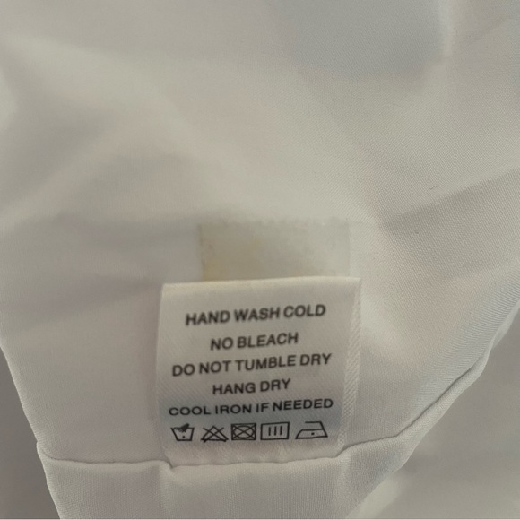 New! Superdown x Revolve Flynn Ruched Sleeve mini Dress white nwt 30150 - Picture 11 of 11